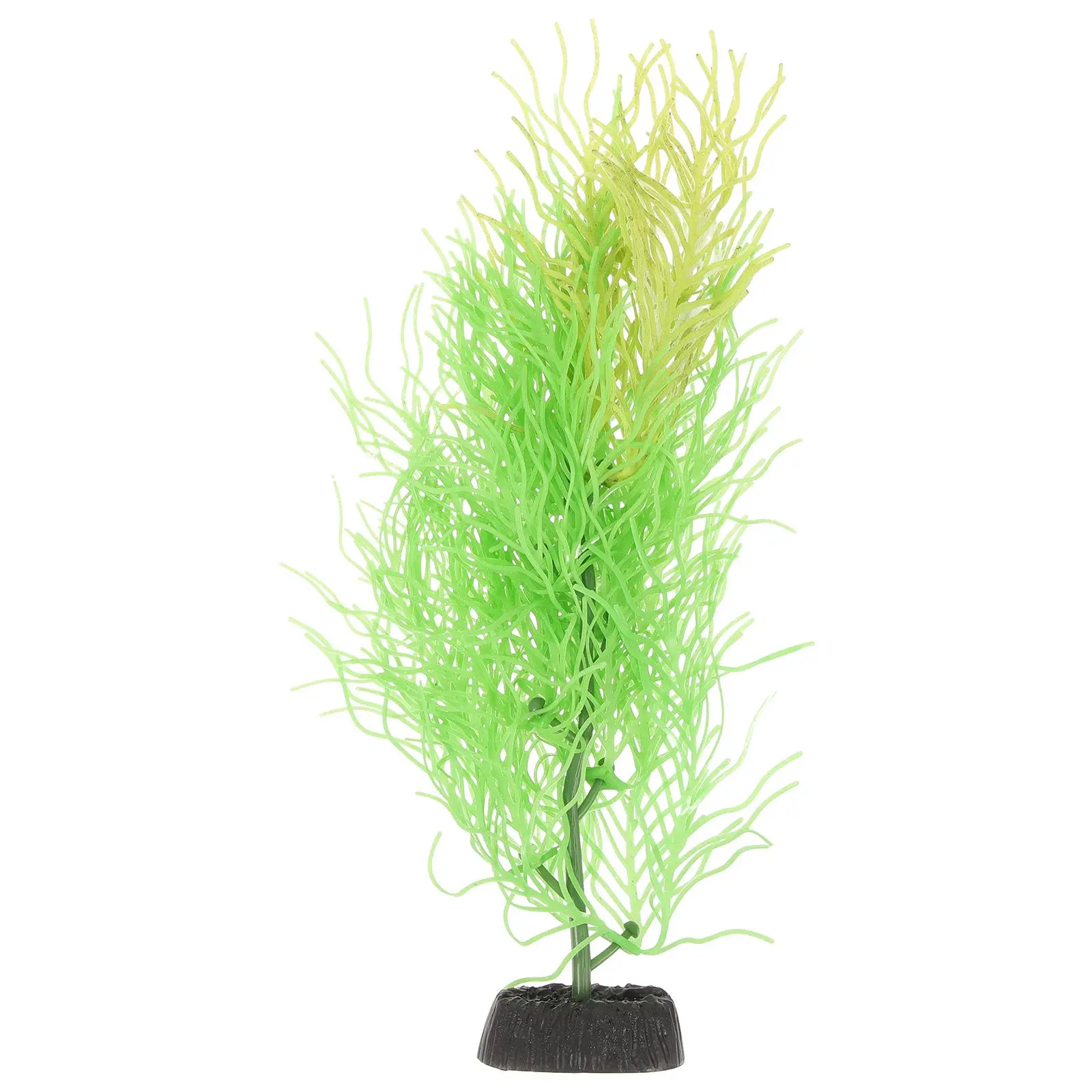 

Simulation Hornwort Tank Plants Artificial Aquatic Aquarium Decorations Fake Silicone Adornment Pet Supplies