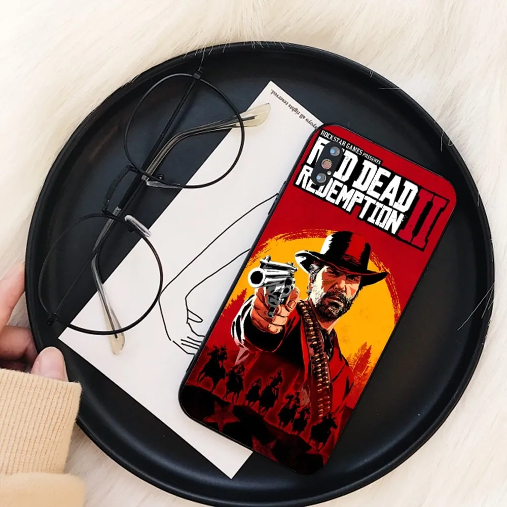 Red Dead R-Redemption RDR 2 Phone Case For IPhone 16 15 14 11 12 13 Mini Pro XS Max Cover 6 7 8 Plus X Funda Shell