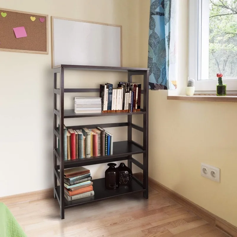 

Casual Home Bookshelf Solid wood construction for increased durability and longevity