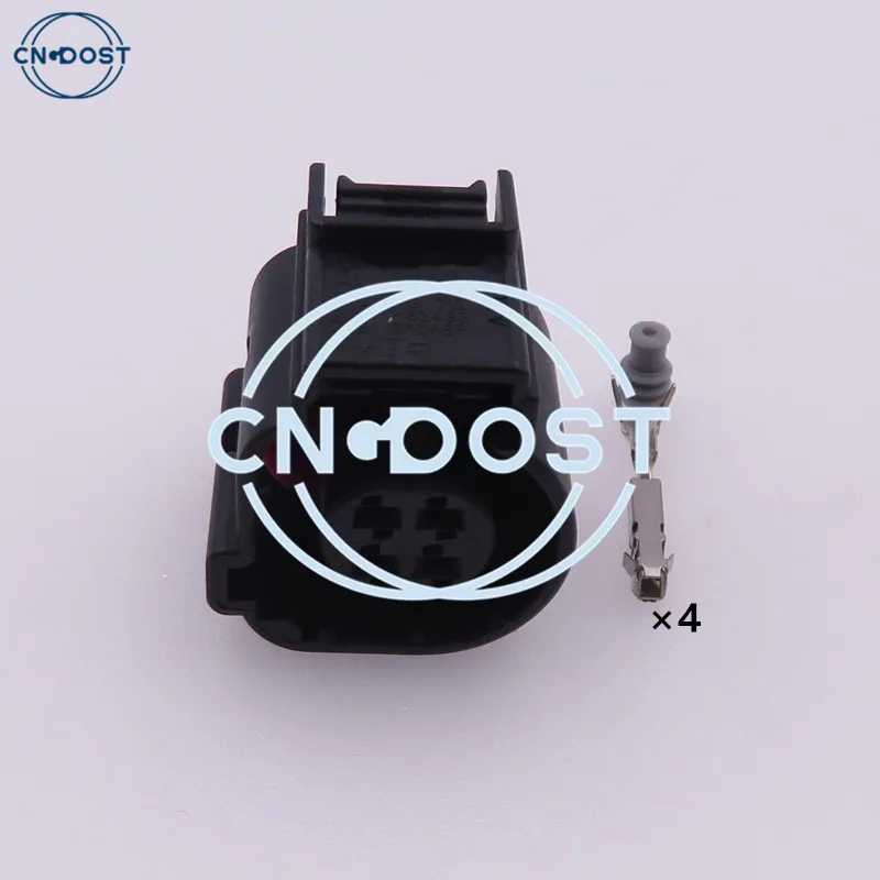 1 Set 4 Pin 4H0973712A 4H0 973 712 A Car Sensor Wire Socket for VW Audi Auto Waterproof Plug Electrical Connector AC Assembly