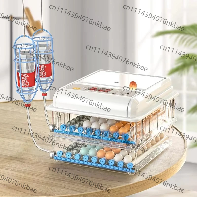 Fully Automatic Smart Egg Incubator, Modern Multi-functional Household Egg Incubator for Home Rutin Chicken Breeding