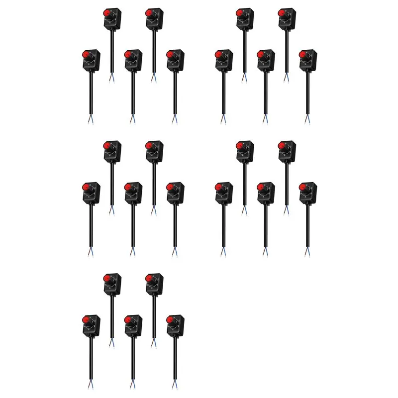 BHBD-25PCS DC 0/1-10V Knob LED Dimmer,Low Voltage Passive Dimmer PWM Dimming For 0-10V Or 1-10V Dimmable