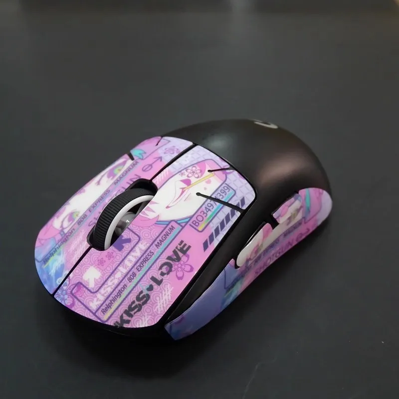 1Pack Mouse Anti Slip Sticker For Logitech G Pro Wireless GPW G Pro X Superlight Mice Non-Slip Anti Sweat Tape Red Purple Yellow