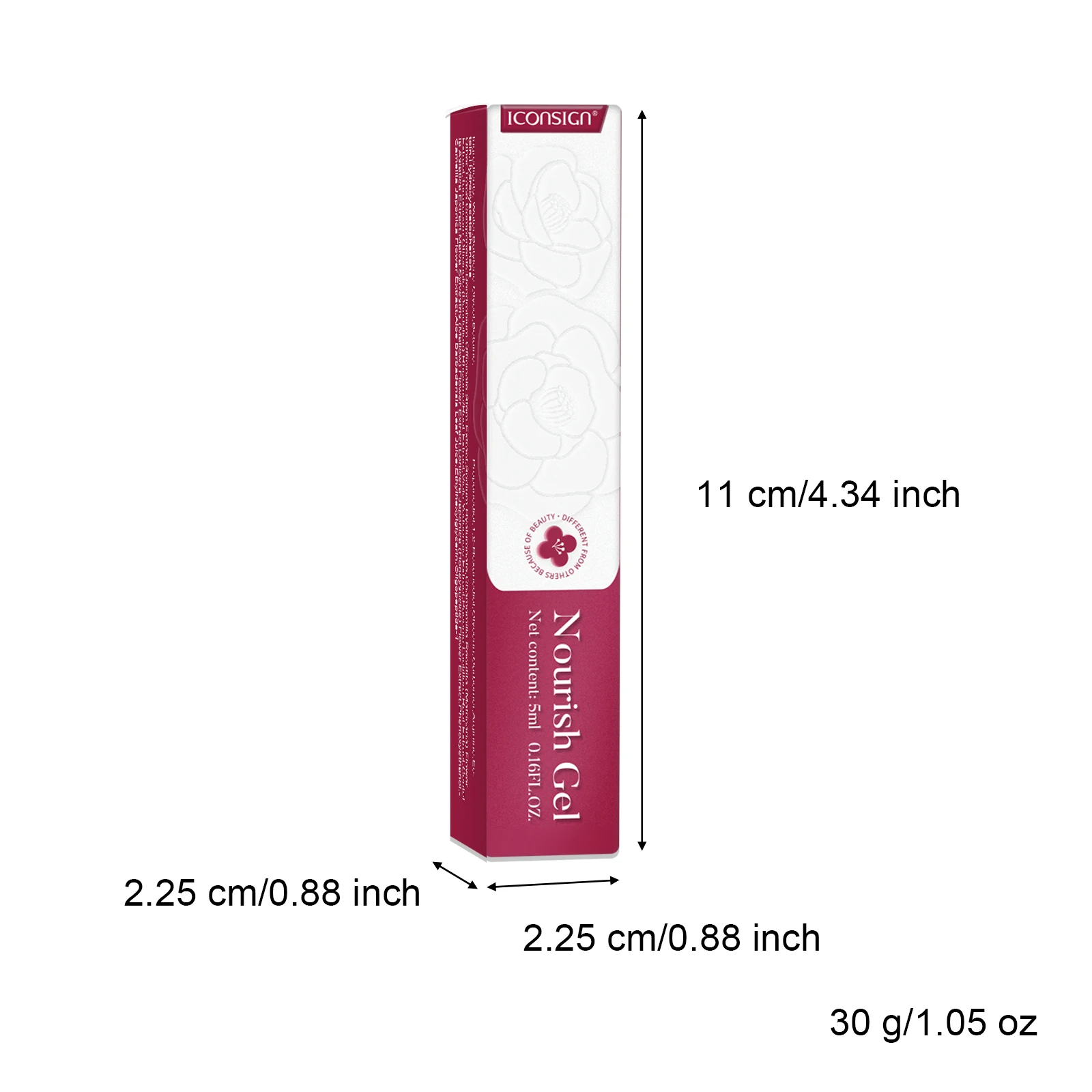 ICONSIGN, Nourish Gel Wimpern-Lifting-Set, nährend und formend, schützt empfindliche Haut, transparentes Kühlgel, Make-up-Tools