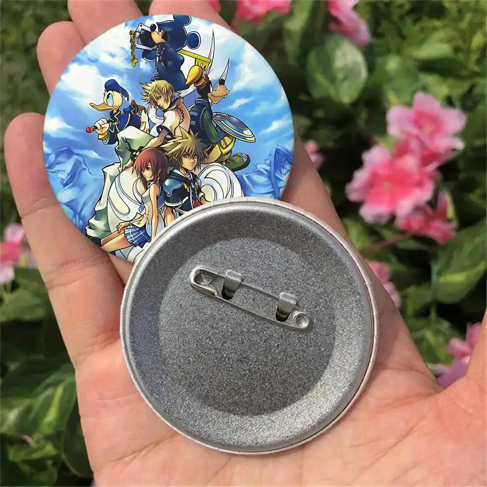 GAME Kingdom Hearts Badges Pins Lapel Pins Hat Pins Brooches Gifts Decor Backpacks