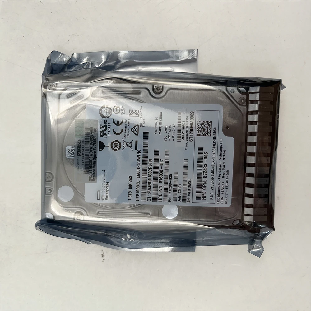 Disco rígido para HP Gen8, G9, ST1200MM0009, 10K SAS, 781578-001, 768788-004, 2,5 Servidor, 1,2 TB