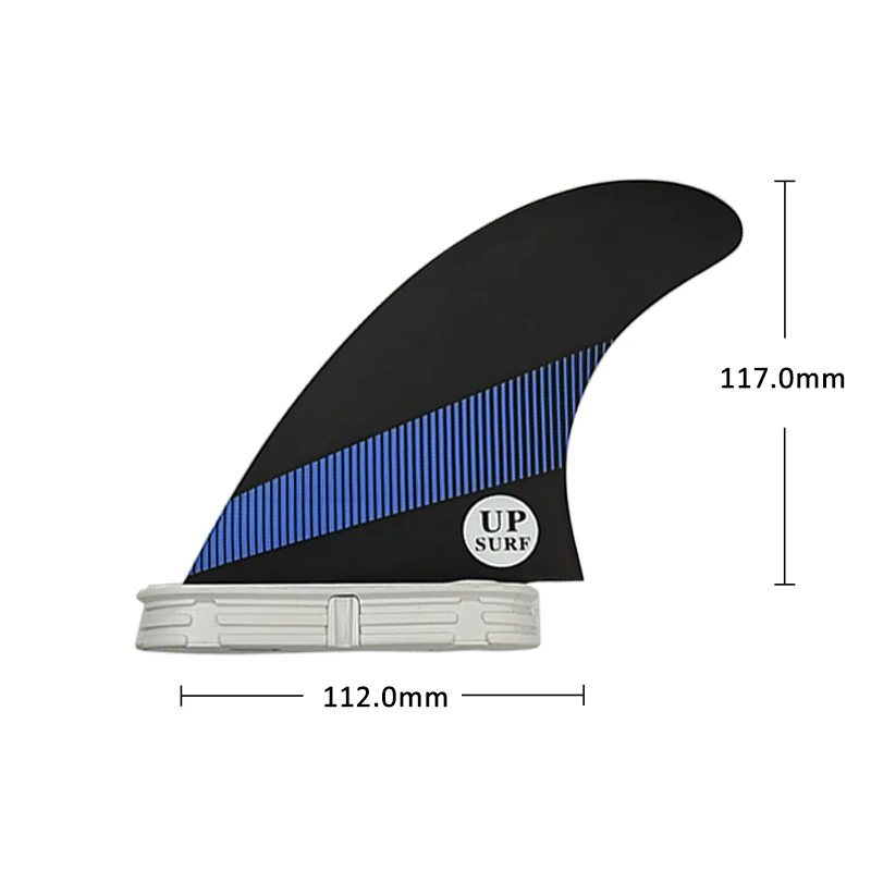 UPSURF FCS 2 Fins M Tri Fins Fiberglass Surfboard Fins Double Tabs 2 Surfing Thruster 3 Fins(G5 Size) Quillas Surf Fins