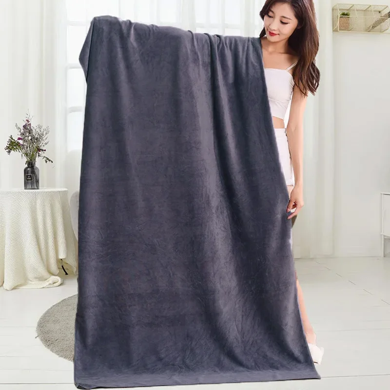 Oversized Super Absorbent Quick Dry Bath Towel Ultra Soft Microfiber for Maximum Comfort Ideal for Beauty Salon SPA and Massage