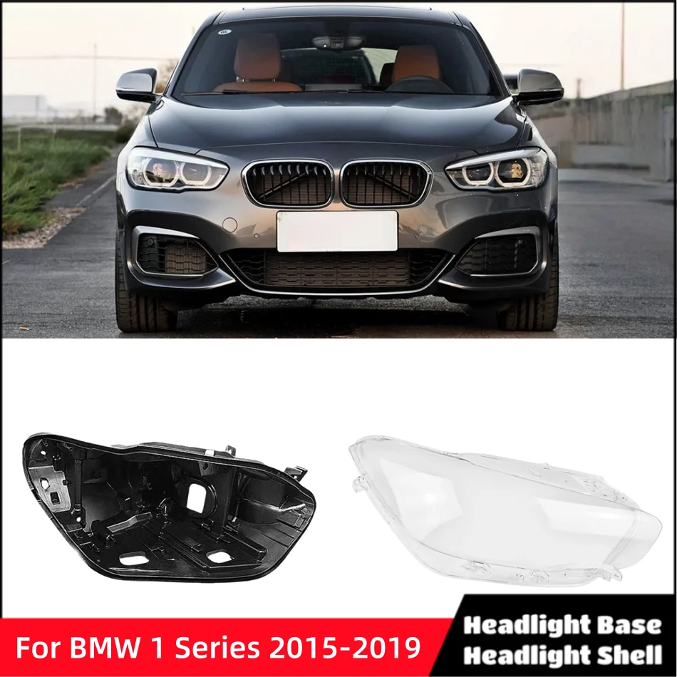 For BMW 1 Series 2015 2016 2017 2018 2019 F20 116i 118i 120i Articles Cars Base Head Lamp Shell Light Holder Lampshade Caps