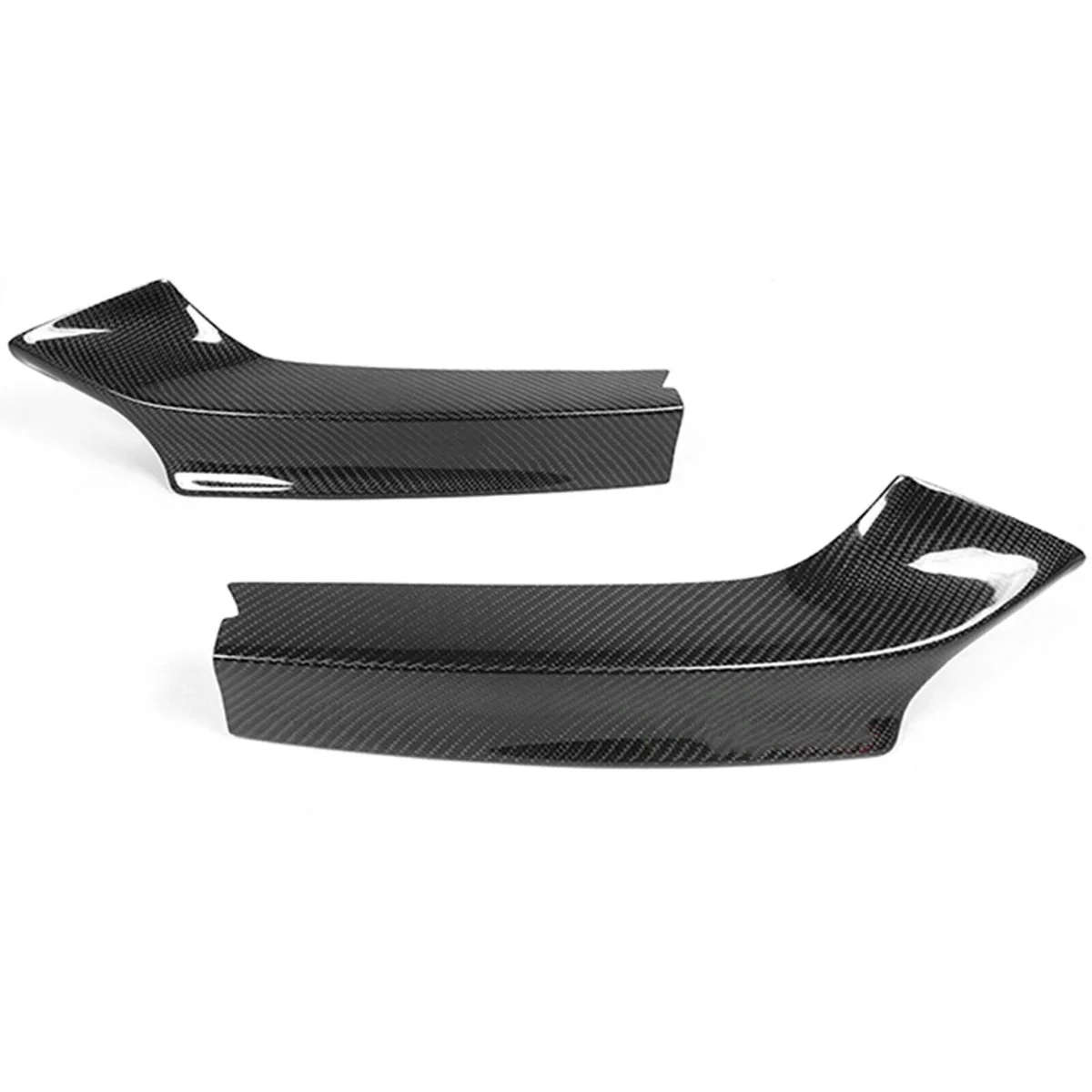 Front Bumper Splitter Diffuser For BMW 2 Series F22 F23 M235i M240i 218i 218d 220i 220d M-Sport 2014-2021 Front Bumper Canards