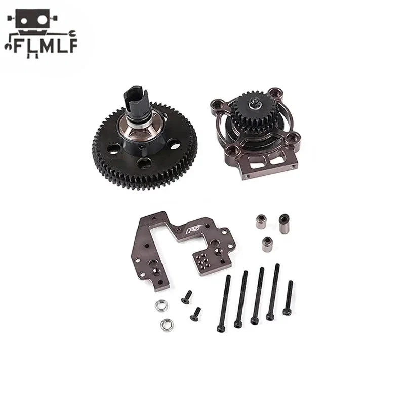 Rc Car Metal 2 Speed Transmission 24T 63T 29T 58T Gear Set for 1/5 Scale Rofun Rovan F5 Truck MCD XS-5 RR5 Truck Parts