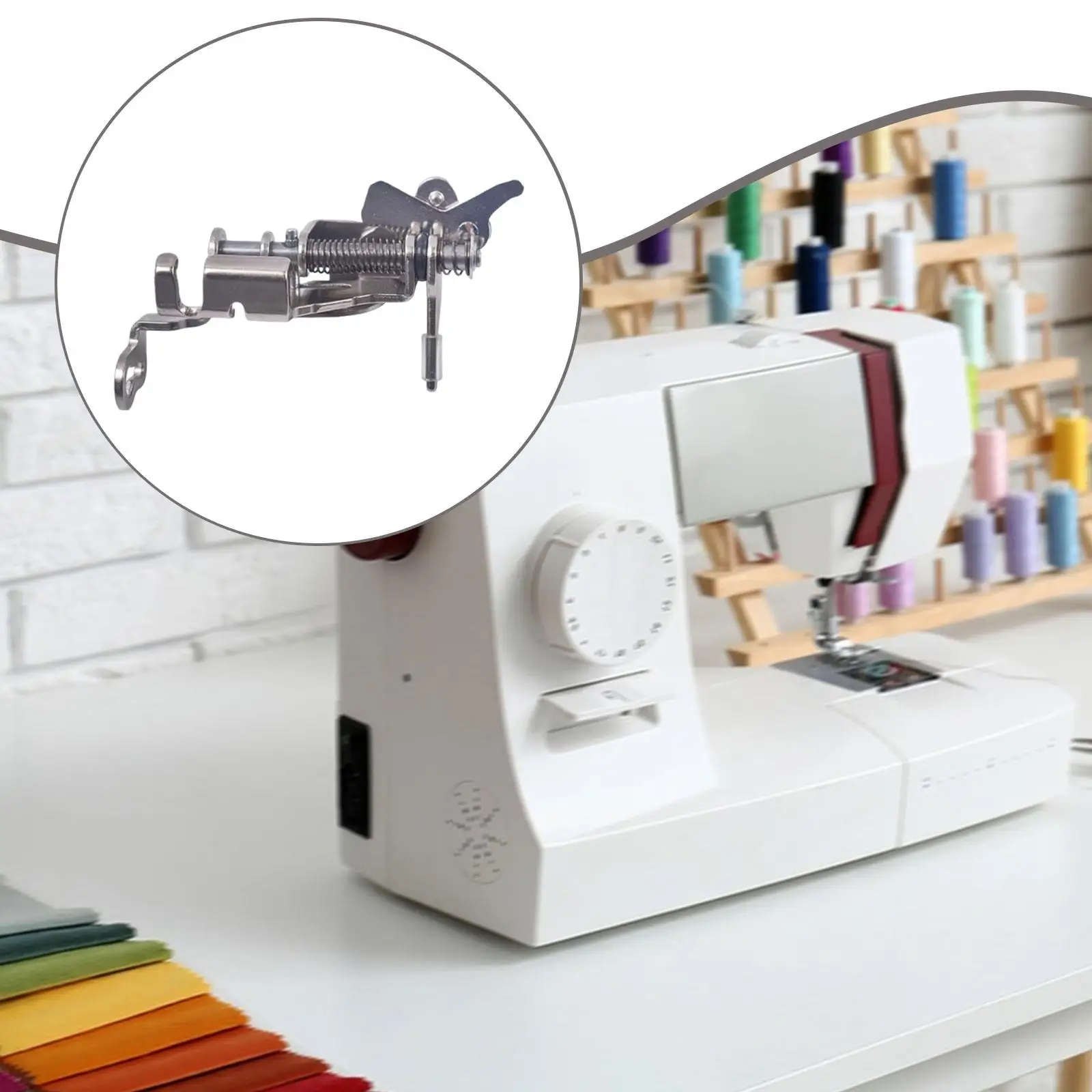 

Новая универсальная запасная часть для швейных машин: лапка для вышивания XD0474051 для моделей -750E, lb6800thrd, PE780D, -1500D