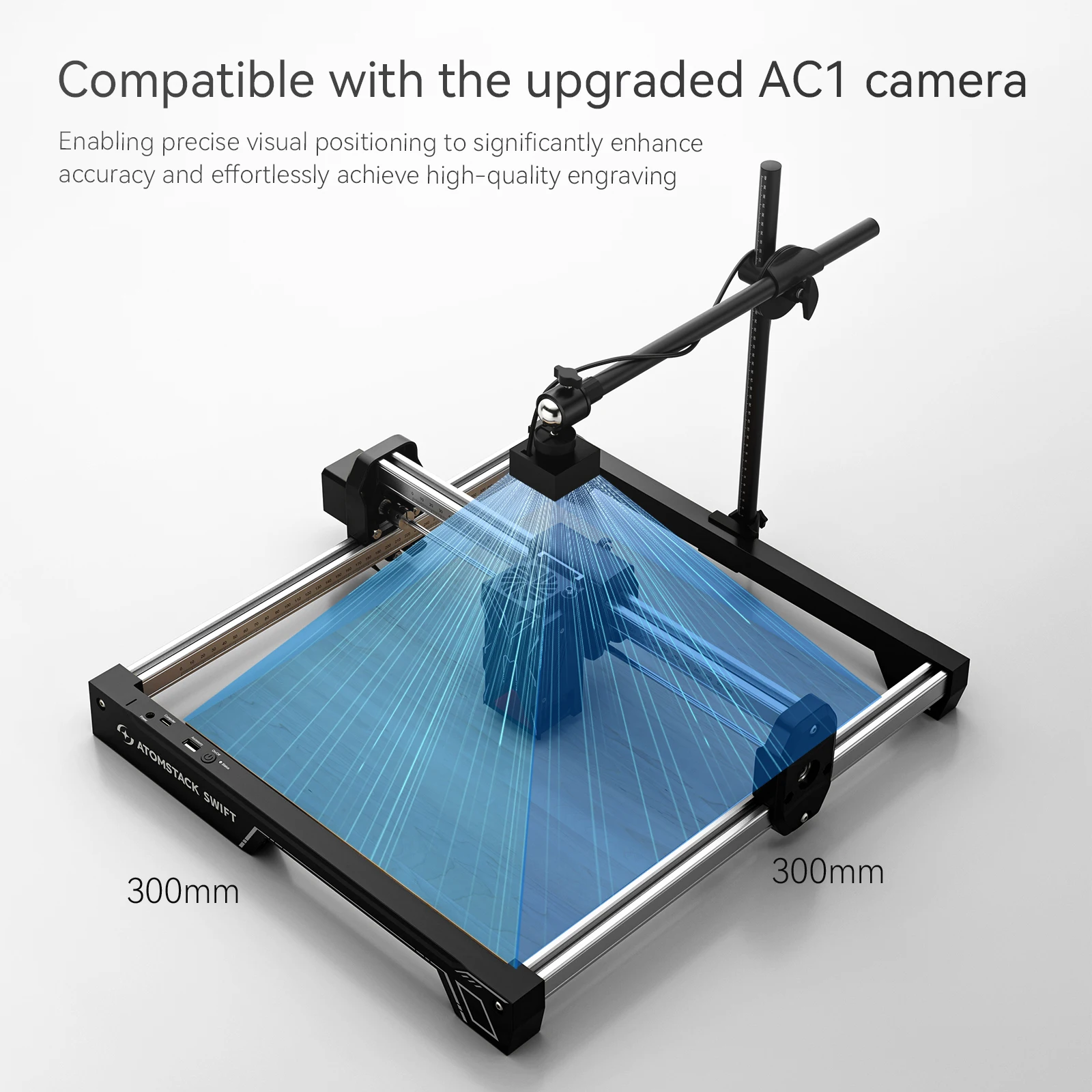 Atomstack 7 واط/12 واط حفارة ليزر صغيرة محمولة لتقوم بها بنفسك ماكينة بلوتوث رسمت علامة الكلب ورقة جلدية خشبية بلاستيكية شعار ماكينة بتحكم رقمي بالكمبيوتر