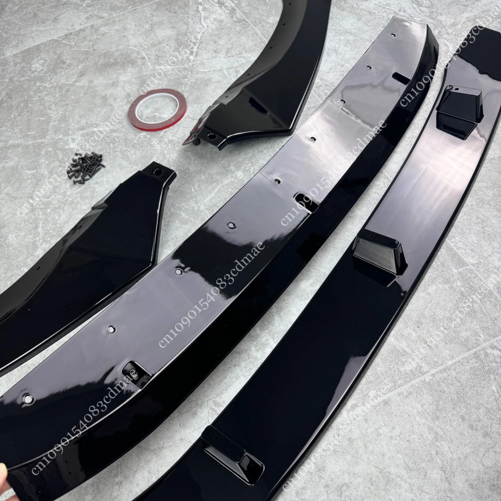 Front Bumper Splitter Lip For BMW X3 X4 G01 G02 30i 20i 25d M40i M40d M-Pack 2017 2018 2019-2021 Modified Bodykit Spoiler Tuning