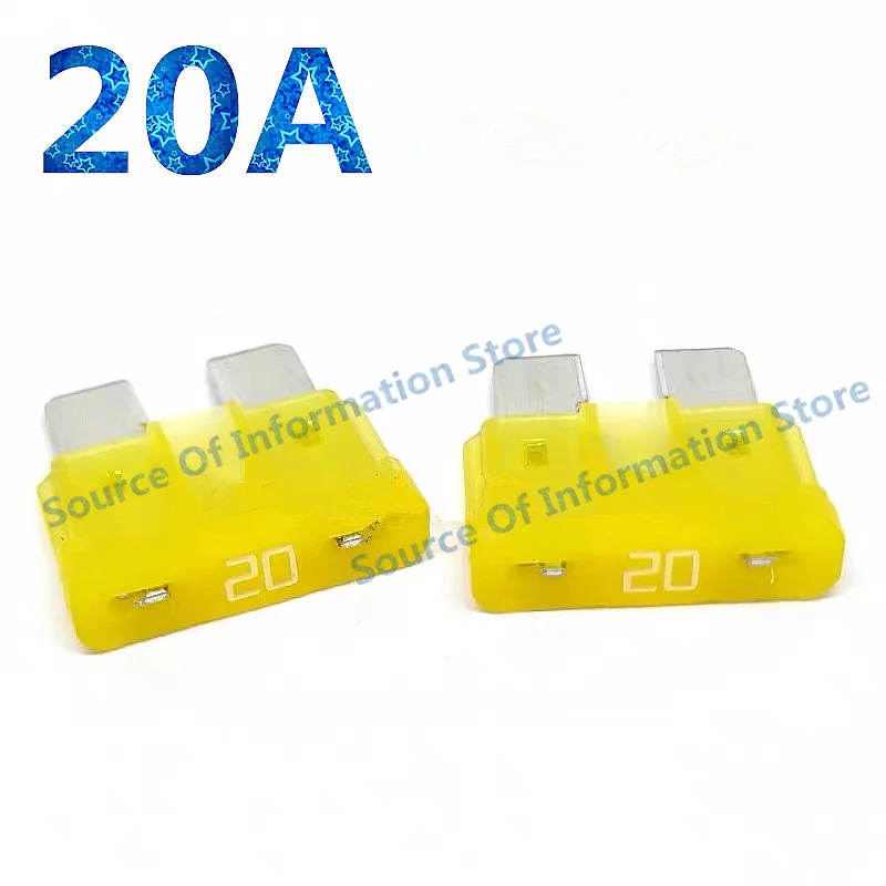 10Pcs, Blade Fuses Rated, 32V, 1A, 2A, 3A, 4A, 5A, 7.5A, 10A, 15A, 20A, 25A, 30A, 35A, 40A, 257 Medium Blade Fuse