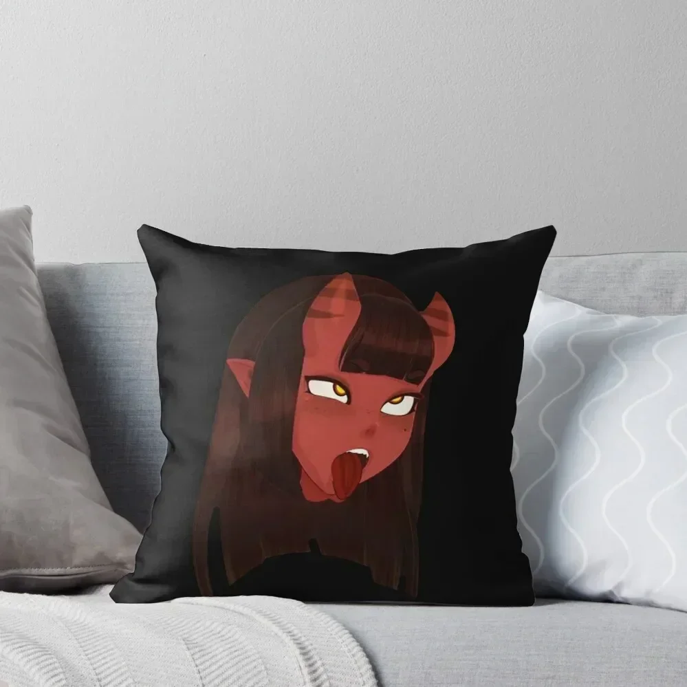 Meru the succubus faces Throw Pillow ornamental pillows for living room Cushions Home Decor pillow