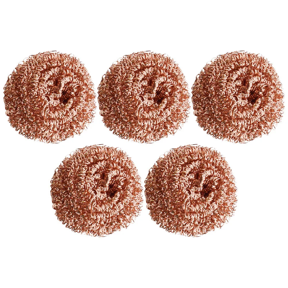 5 Pcs Soldering Tip Cleaner Iron Nozzle Ball Sponge Cleaning Rust Removing Tool Wire