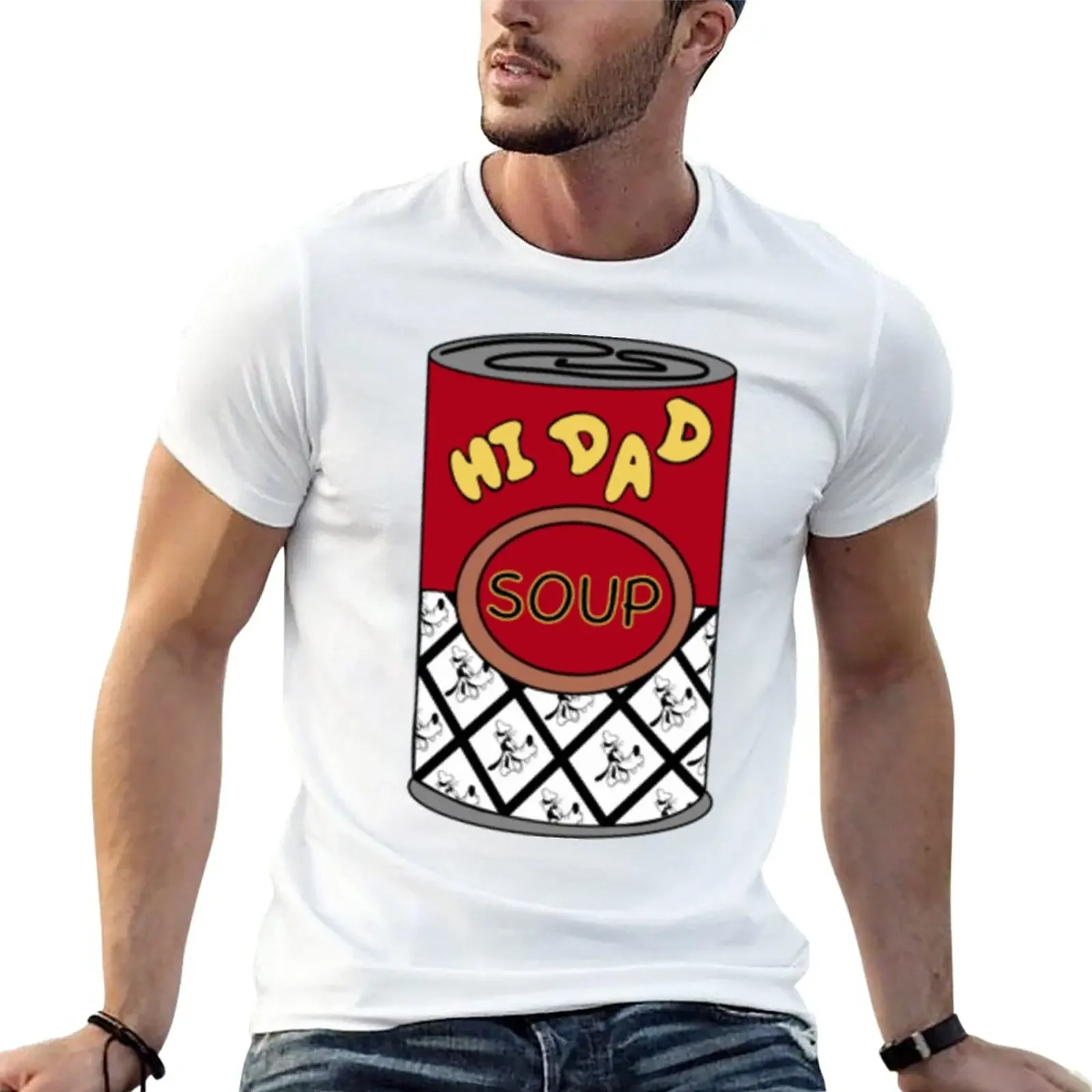 Hi Dad Soup| Perfect Gift T-Shirt plus size tops summer tops funnys cute clothes oversized t shirt men