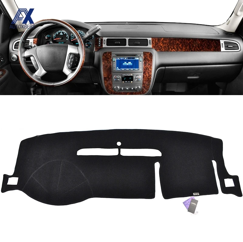 Dash Mat Dashboard Cover Dashmat Fit For Chevrolet Suburban Tahoe 2007-2010 2011 2012 2013 Dash Board Cover Pad Sun Shade Carpet