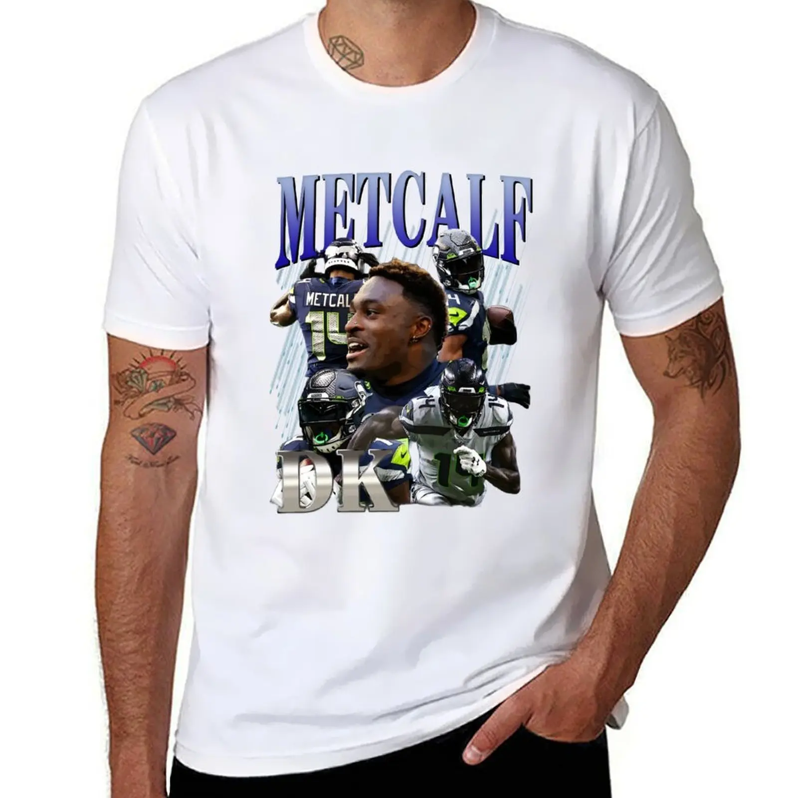 

DK Metcalf Vintage T-Shirt man t shirts for men casual man t shirts for men T-Shirt