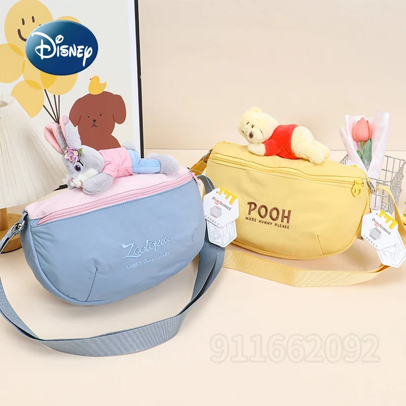 Disney Judy Nick New Women's Shoulder Bag Cartoon Doll Fashion Women's Shoulder Crossbody Bag Casual Women's Bag High Quality
