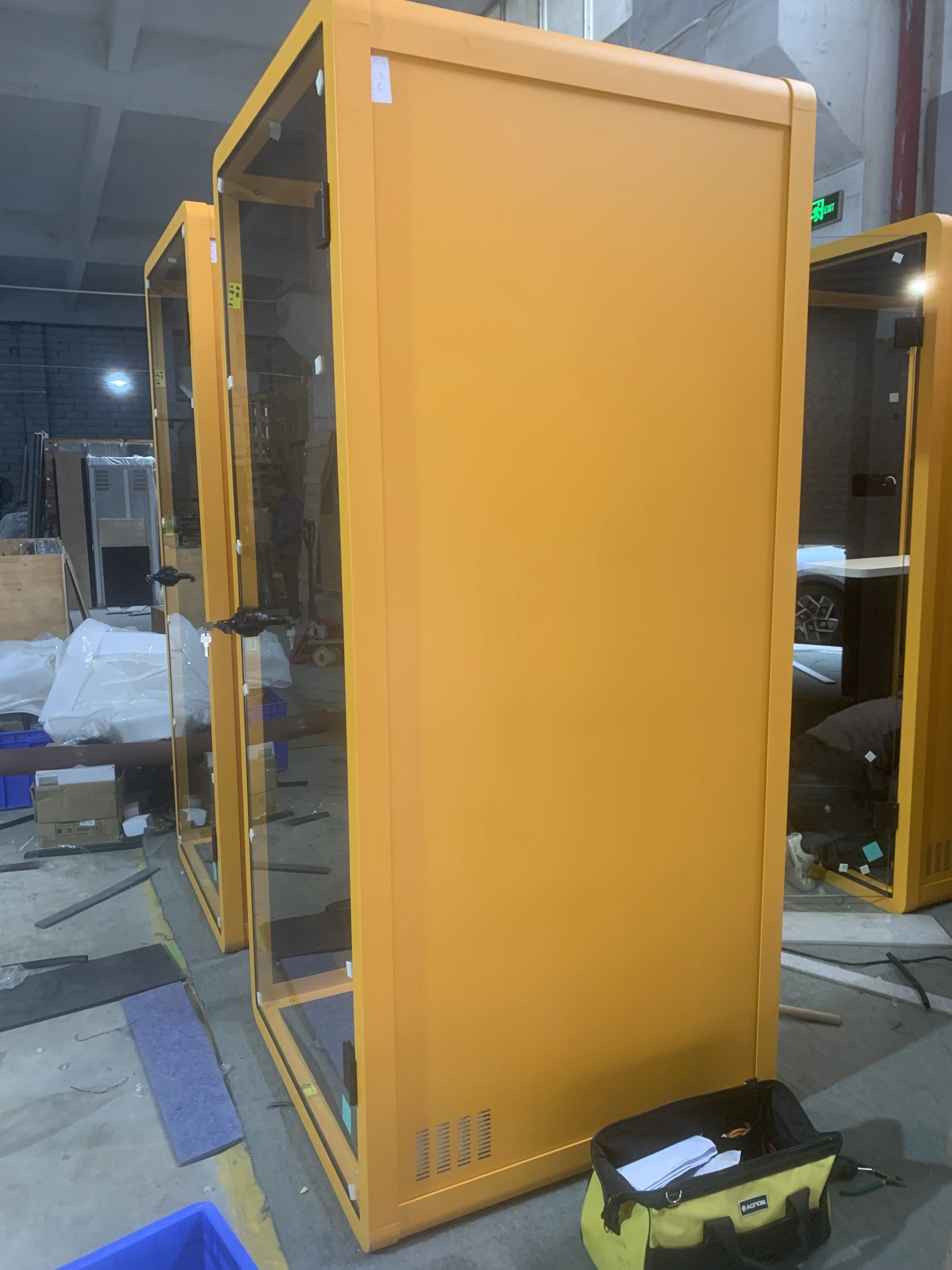 جراب مكتب قابل للفصل، كشك هاتف عازل للصوت، جراب اجتماعات متحرك