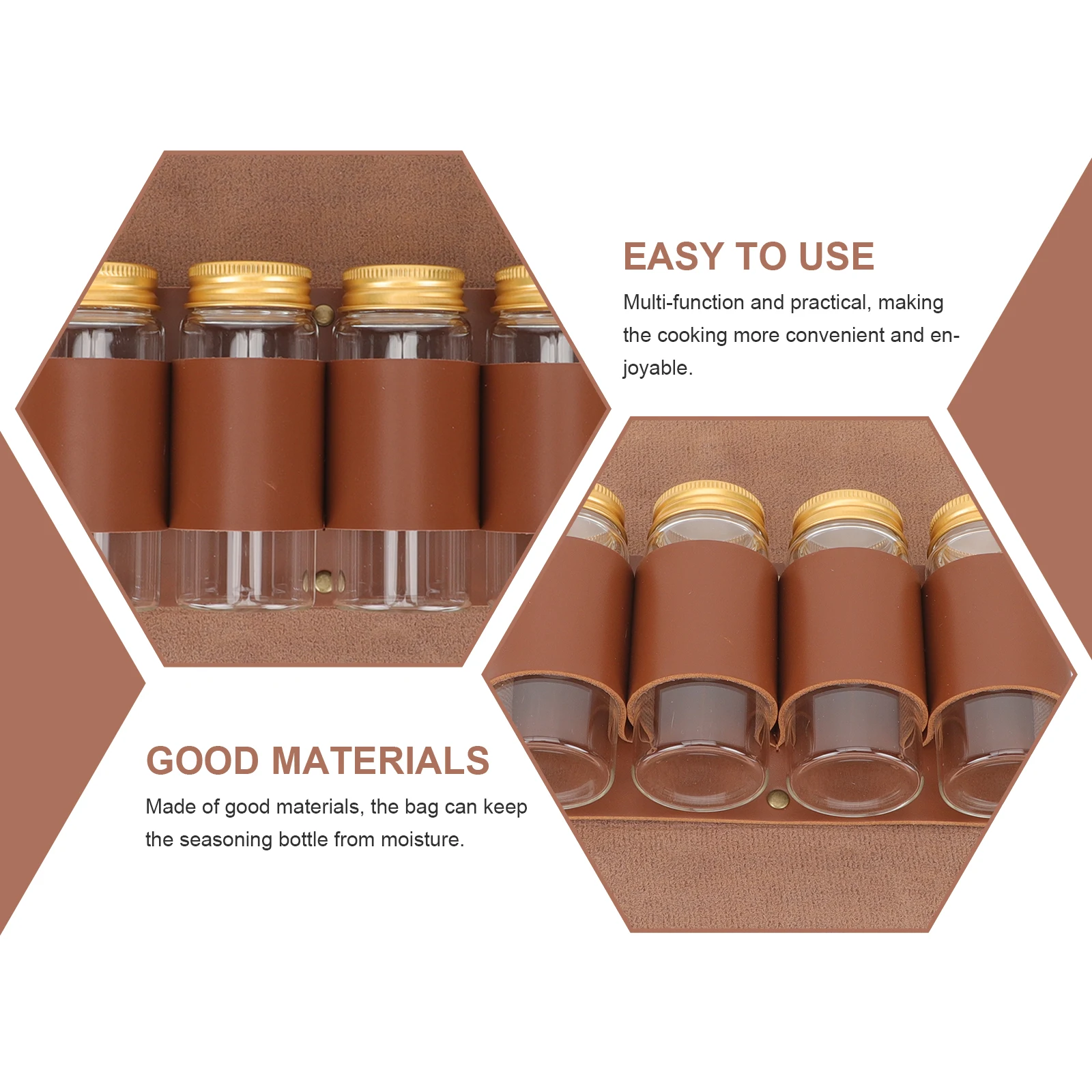 

Portable Spice Bottle Holder Condiment Bottles Seasoning Drawer Camping Cooking Accessories Outdoor Premium Practical Kitchen