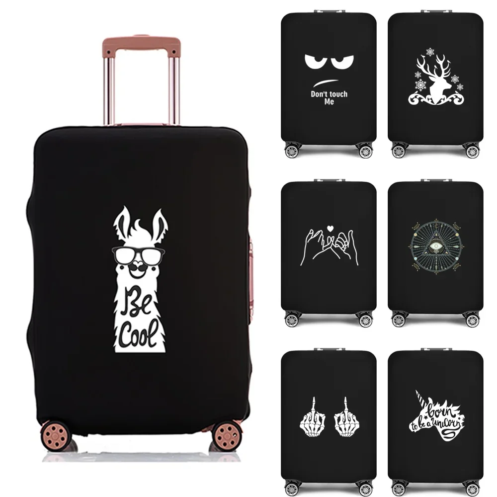 

Travel Bag Luggage Cover thicken Protective elastic Dust case Design for 18"-28" Travel Accessories trolley case protector