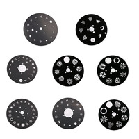 5pcs/lot Fixed Gobo Wheel Gobo Panel For Professional Stage Spot Moving Head Light