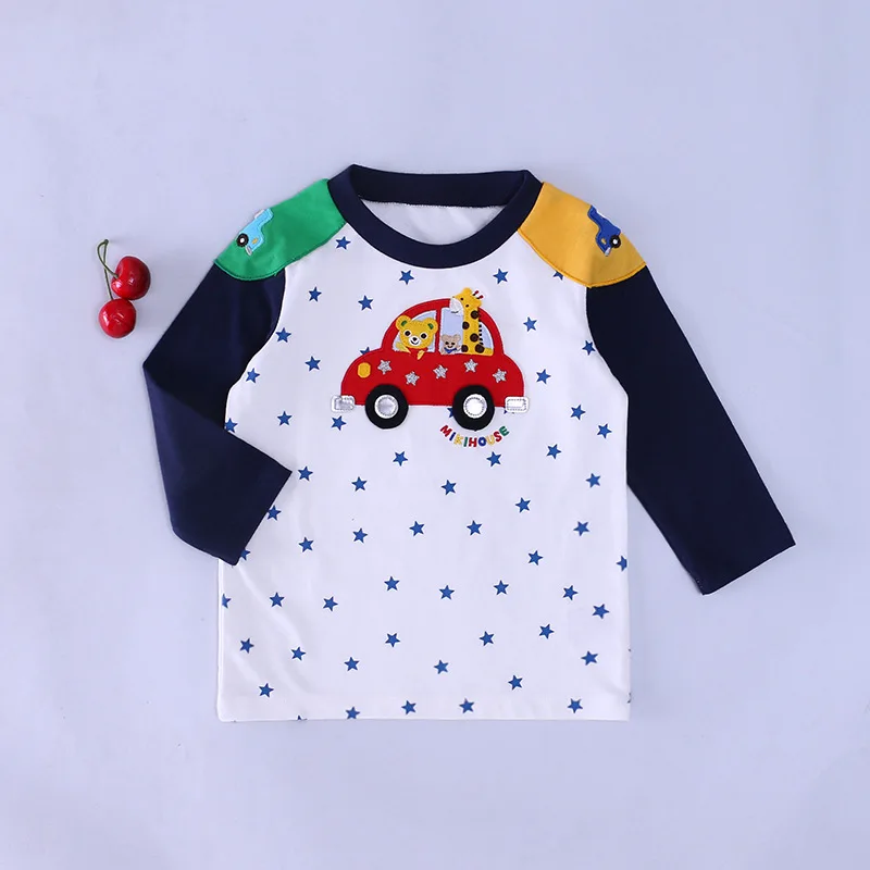 

Autumn Boys Long Sleeve T-shirts Cartoon T-shirt Boy Clothes Cute Tops Baby Tees Graphic Top Poleras Roupa Infantil Ropa