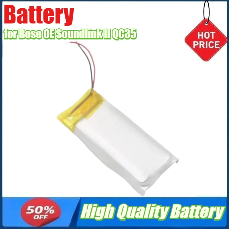 Battery for Bose OE Soundlink II QC45 QC35 QC35II Soundsport Free 423729 Earphone &Charging Case Battery