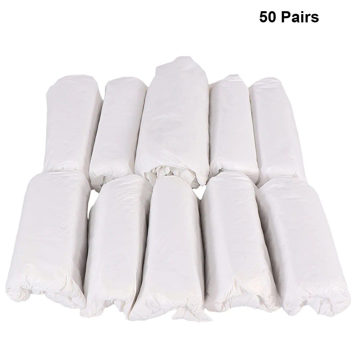 50Pairs Disposable Plastic Tattoo Arm Sleeves Waterproof Oilproof Dustproof Easy on Off Kitchen Cleaning Sleeve for Women Men