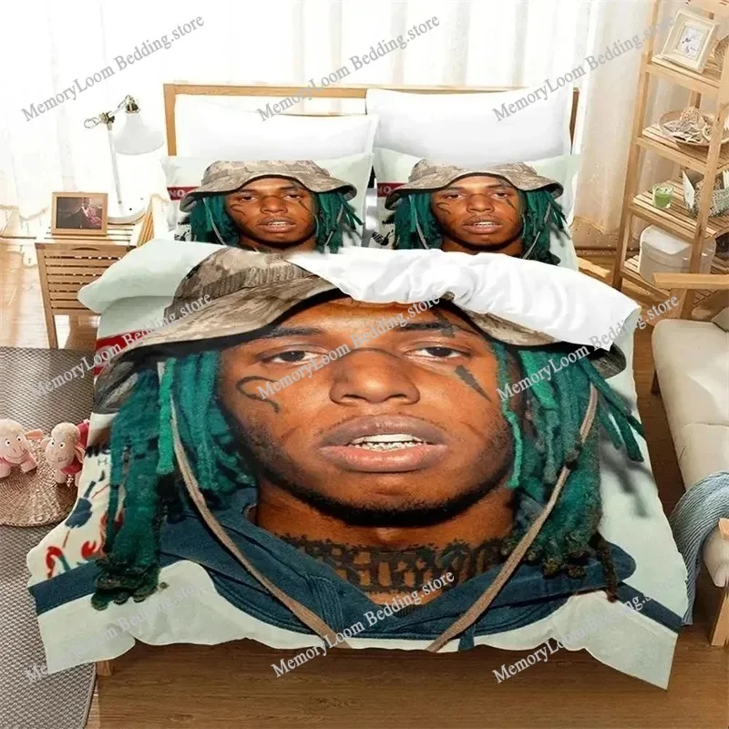 

3D Print Zillakami Rapper Bedding Set Boys Girls Twin Queen King Size Duvet Cover Pillowcase Bed boys Teen Adults