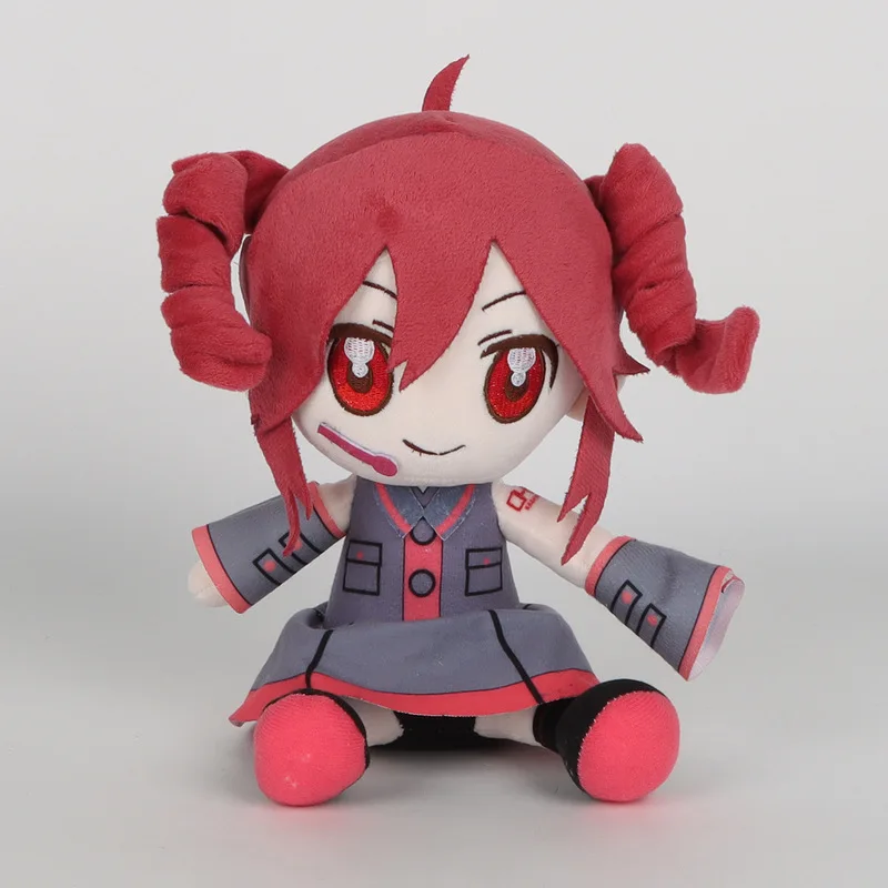 

Kasane Teto Utauloid Plush Toy Virtual Singer Stuffed Doll Fan Made Anime Doll Cute Collectible Gift for Anime Fans