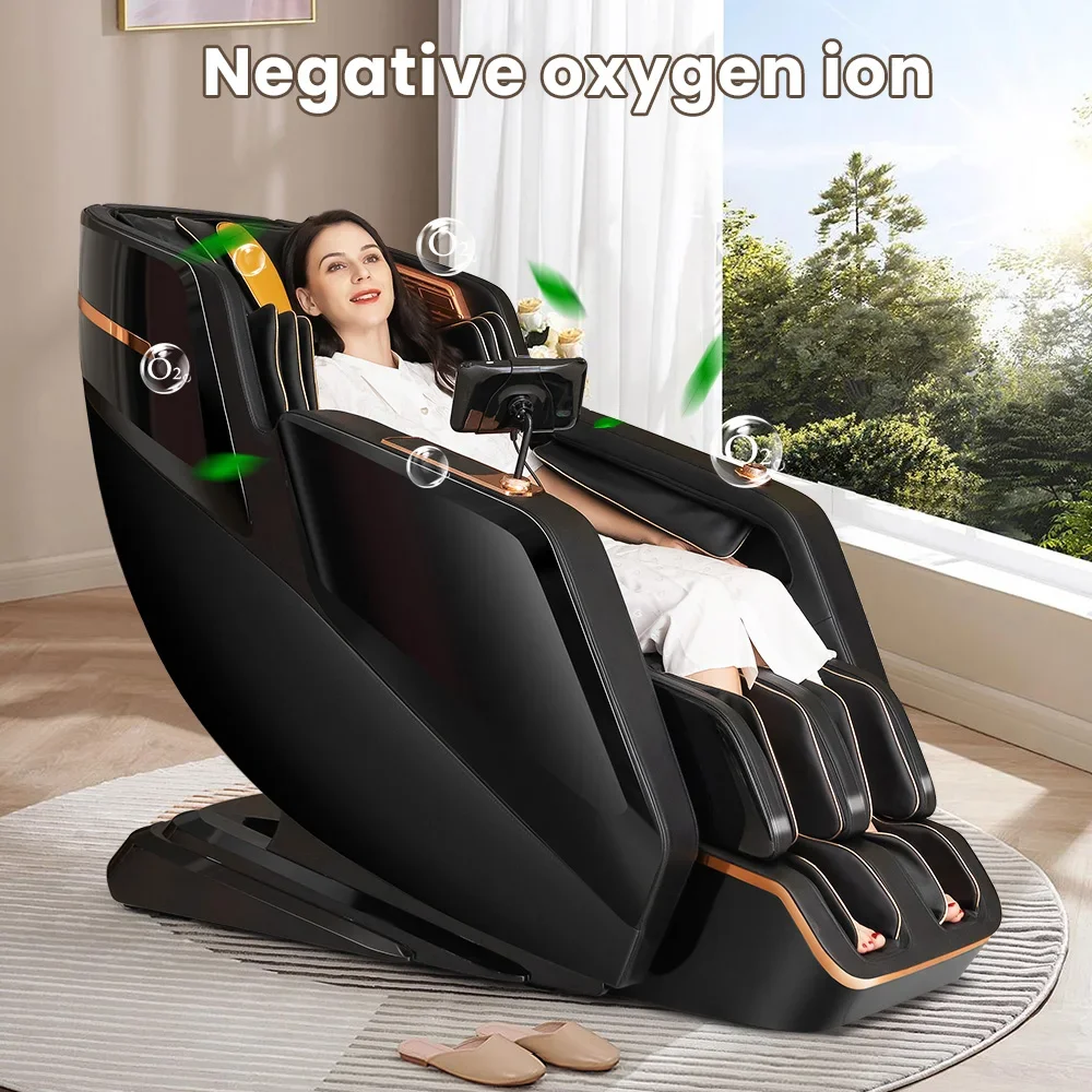 2024 High End Shiatsu Hot Compress Office Relax Massage Chairs