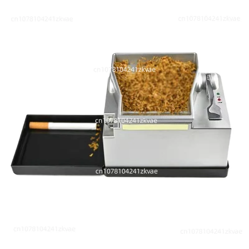 New Electric Fully Automatic Cigarette Wrapping Maker Cigarette Rolling Machine Tobacco Injector SmokeTool 6.5/8mm