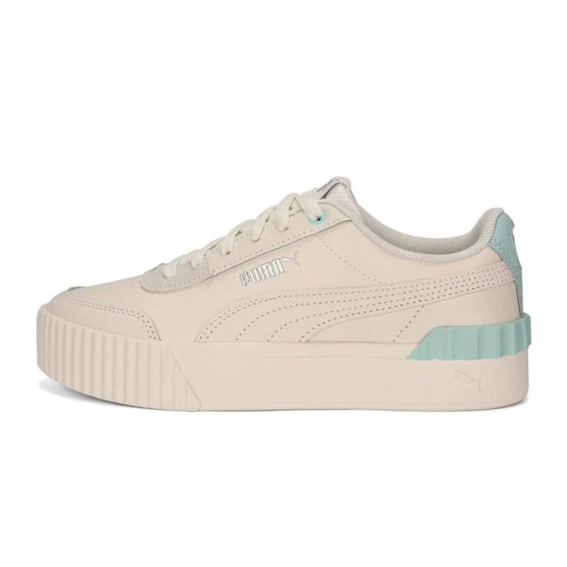 

Puma women's - Karina Lift - off white - blue-green casual shoes 37303113