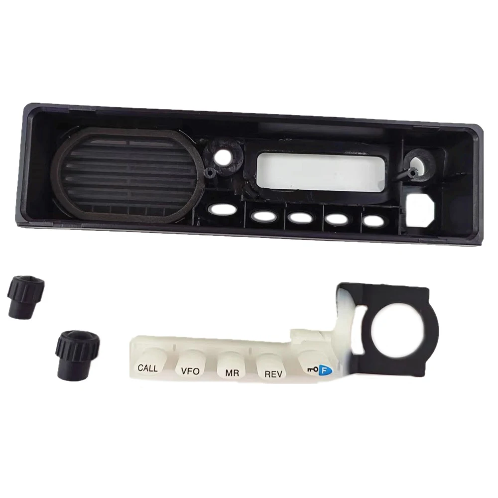 Front Cover Shell Housing Case +Diginal Keypad Button Rubber For Kenwood TM-271 TM-471 TM- 281 TM-481 Radio Walkie Talkie