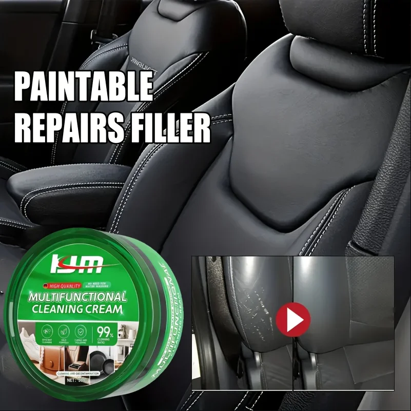 Car interior Retreading cream Car leather seat maintenance oil Leather moisturizing cream Leather cleaning care