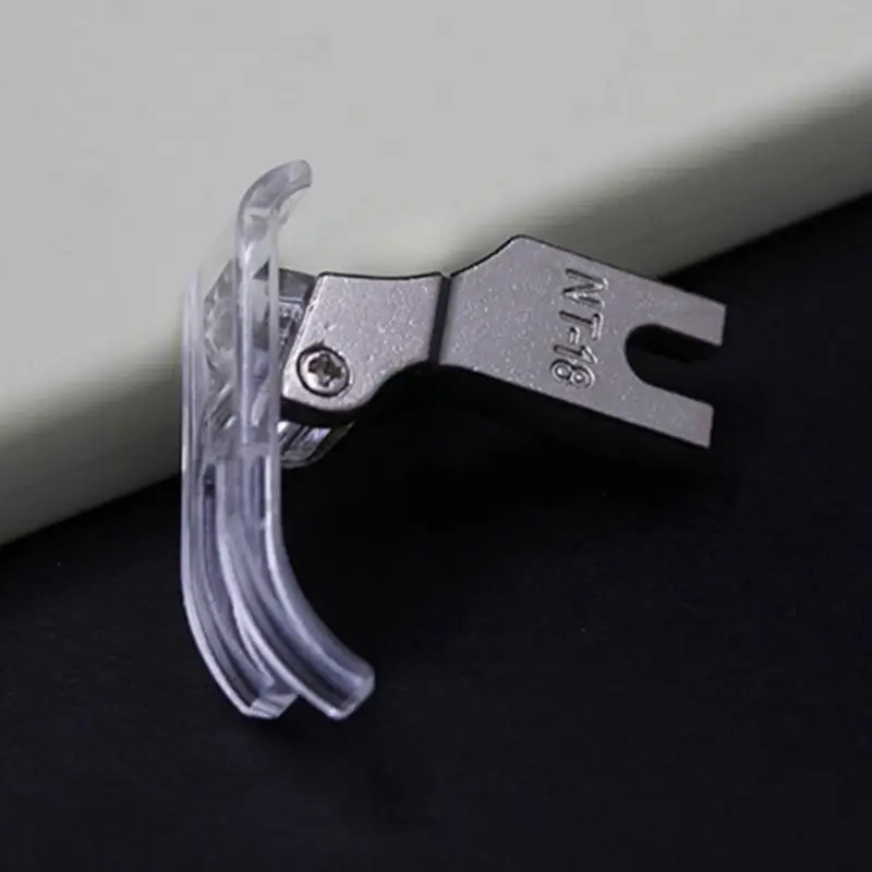Industrielle Nähmaschine Presser Klarer Kunststoff Metall Nähfuß zum Quilten 3XUF – Detail 5