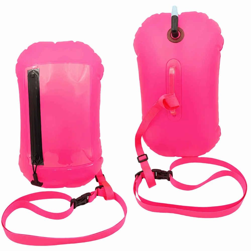 Waterproof Swim Buoy Touchscreen Phone Storage Safety Float Design Safety Float Buoyancy Float Waterproof Dry Bag