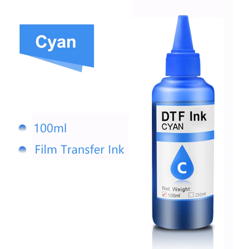 Imagem -04 - Kit de Tinta Dtf para Impressão de Transferência de T-shirt Adequado para Epson L805 L1800 Xp15000 Xp600 Xp600 Tx800 3880 7880 P608 P800 100ml x Venda Quente