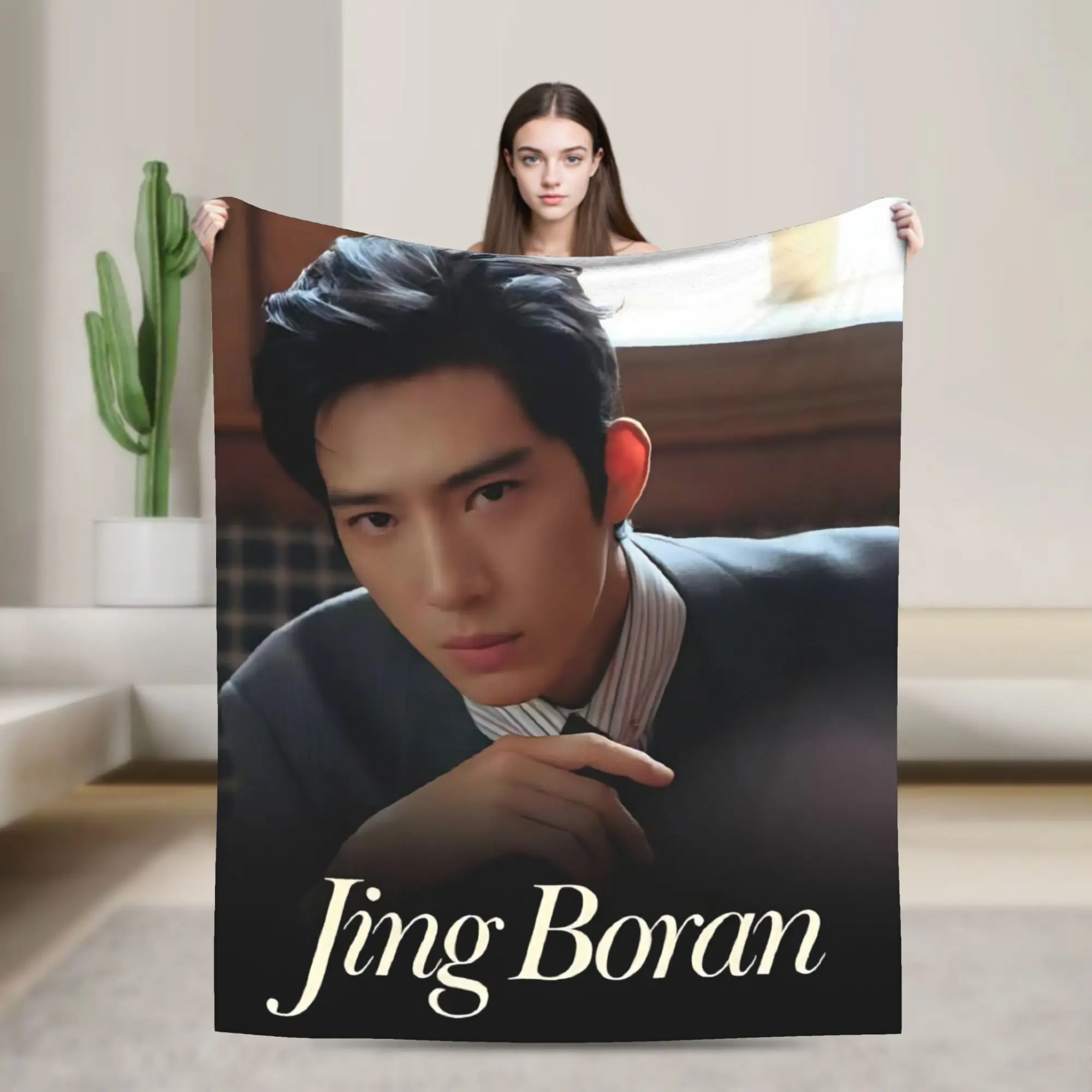 The Early Spring jing boran Blankets Fleece  Cozy Lightweight Thin Throw Blanket for Bedding Bedding Throws
