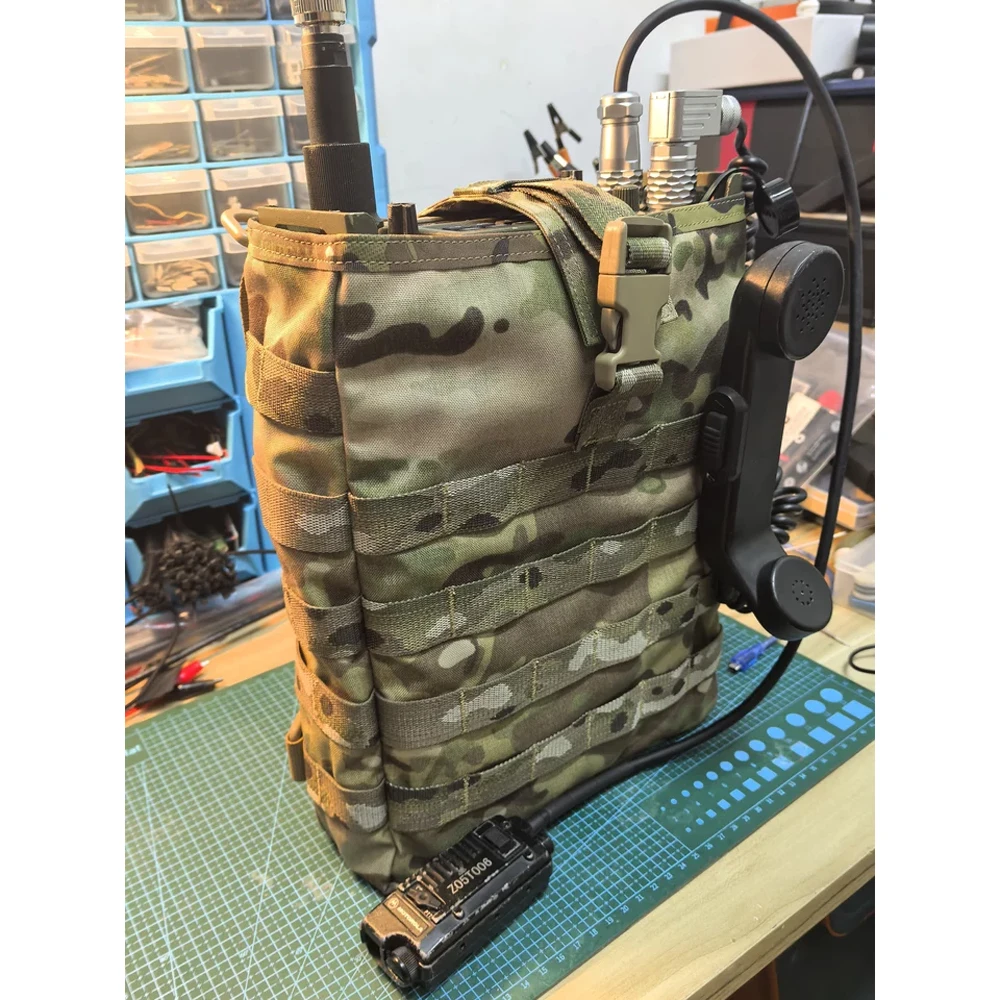 Tactical MOLLE Radio Bag, Outdoor Hunting Equipment