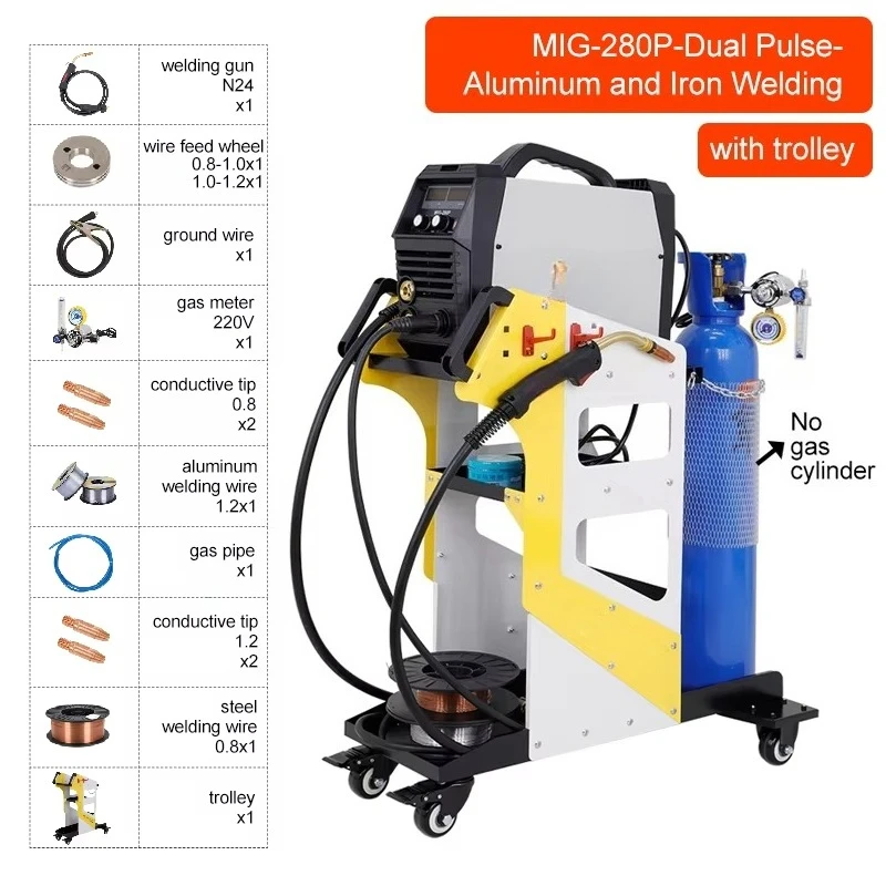 Manufacturer Aluminium Welding Machine Double Pulse Mig Mag Mma Tig Welders MIG Welding Machine