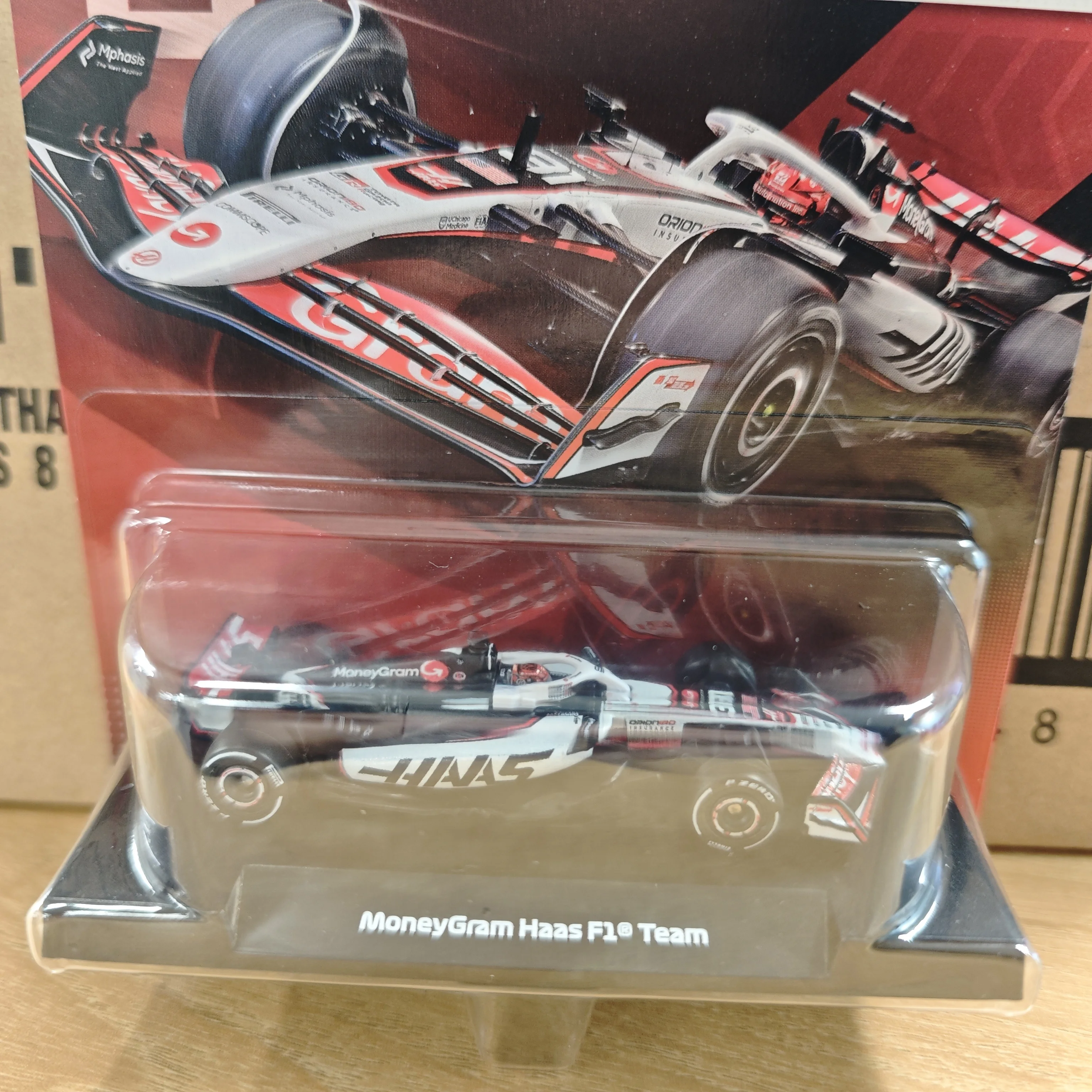 نموذج سيارة سباق Hot Wheels Premium 2025 F1 الجديد MoneyGram Haas # 31 F1 Team Alloy 1:64 Diecast Model لعبة مركبة قابلة للجمع #2