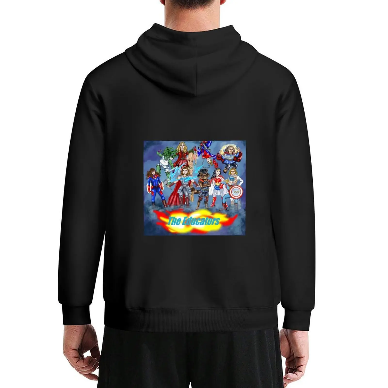 

The Educators Hoodie men's sweat-shirt set men wear autumn aesthetic clothing mens hoodies