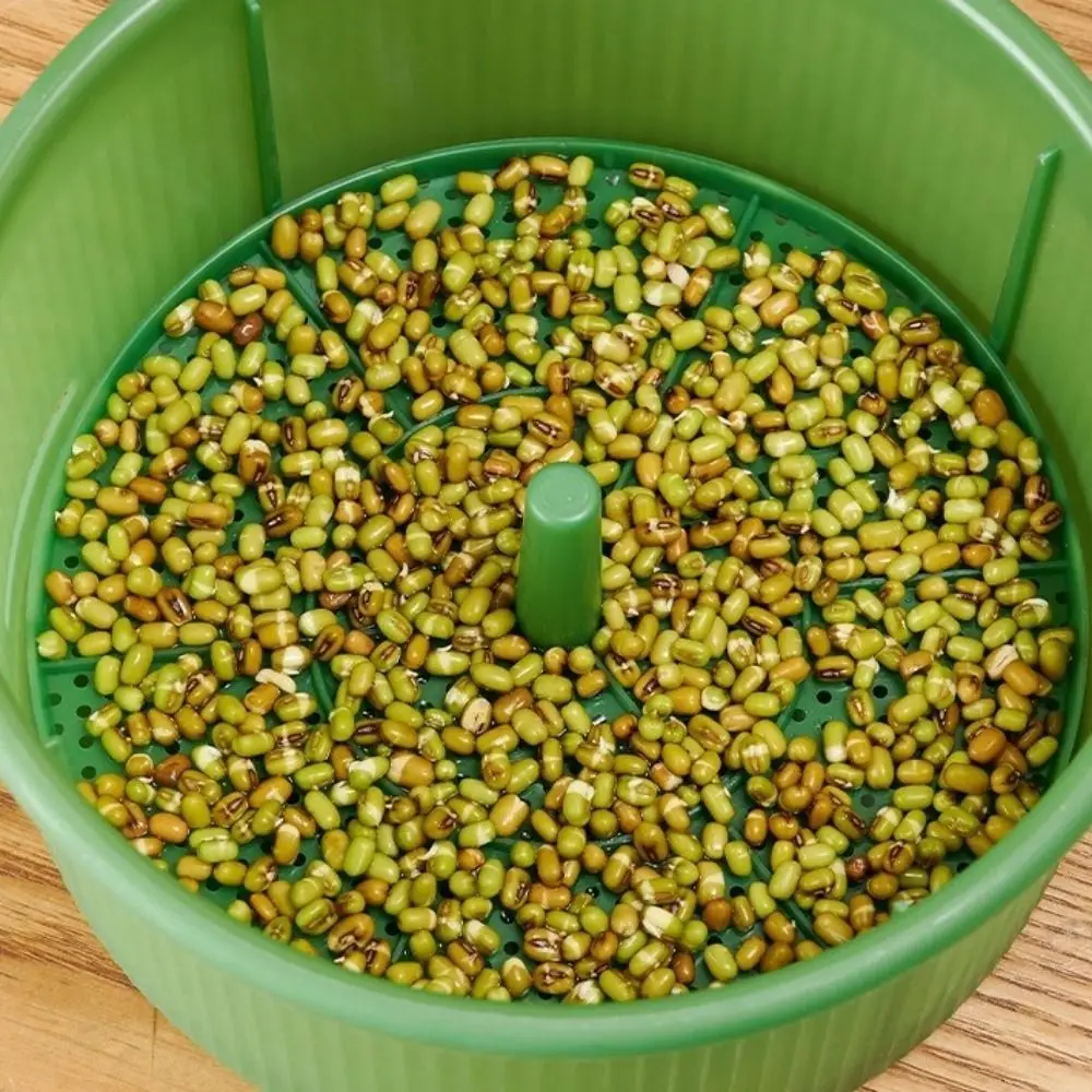 

Plastic Bean Sprout Nursery Pots Split Structure Non Toxic Soilless Cultivation Pot Stackable Ventilated