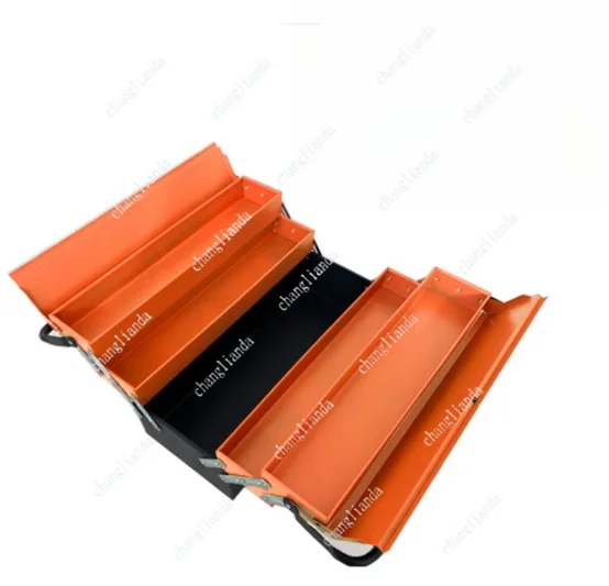 

85-Piece Hand Carbon Steel OEM Auto & Machine Repair Tool Set Three-Layer Foldable Ratchet Wrench Combination