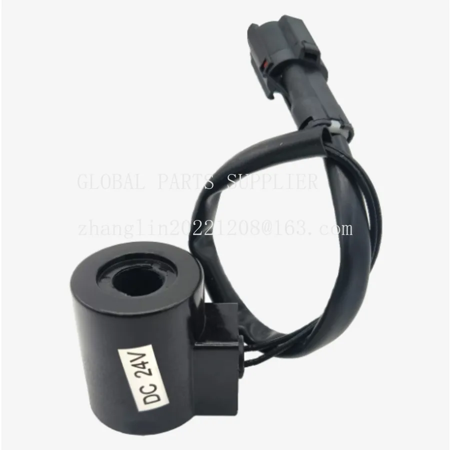 1PC For Hitachi EX55/70/60/200-6/C210/135/120 Travel Speed Solenoid Valve Coil Excavator Parts